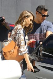 Jessica Alba Street Style - Out in Hollywood, September 2015