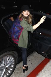 Joanna JoJo Levesque - Leaving a Hollywood Nightclub, September 2015