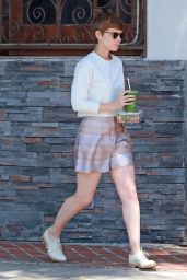 Kate Mara Style - Out at Melrose Ave in Los Angeles, September 2015