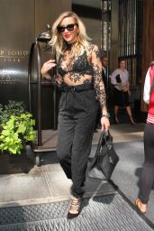 Katie Cassidy Leaving Her Hotel in New York City, September 2015