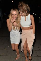 Kayleigh Morris - Ex On The Beach Star Seen While Out Clubbing in Esher