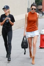 Kendall Jenner and Hailey Baldwin - Out in NYC, August 2015