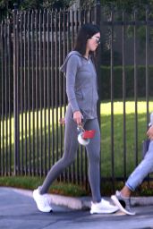 Kendall Jenner in Tights - Out in Los Angeles, September 2015