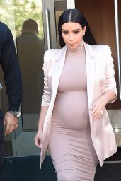 Kim Kardashian Style - Leaving Her Apartment in NYC, September 2015