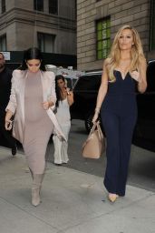 Kim Kardashian Style - Leaving Her Apartment in NYC, September 2015