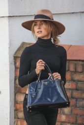 Kimberley Garner Casual Style - Out in London, September 2015