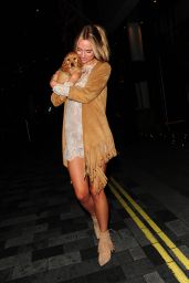 Kimberley Garner - Leaving Savannah Miller for Debenhams Launch Party in London