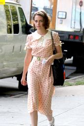 Kristen Stewart - On Set of New Woody Allen Movie in NY, September 2015