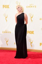 Lady Gaga on Red Carpet – 2015 Primetime Emmy Awards in Los Angeles