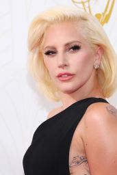 Lady Gaga on Red Carpet – 2015 Primetime Emmy Awards in Los Angeles