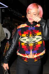 Lily Allen - Out in London, September 2015