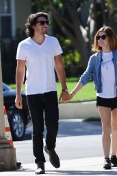 Lucy Hale Enjoys Day With Boyfriend - Out in Studio City, September 2015