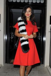 Lucy Mecklenburgh - Leaving The Haymarket Hotel After a LFW Event in London