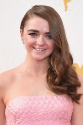 Maisie Williams – 2015 Primetime Emmy Awards in Los Angeles