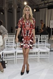 Nicky Hilton Poses at the Gabriela Cadena Spring 2016 Fashion Show in NYC