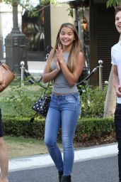 Paris Berelc in Jeans - Out  in Glendale, September 2015