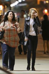 Rachel McAdams Enjoys a Walk With a Friend in Toronto, September 2015