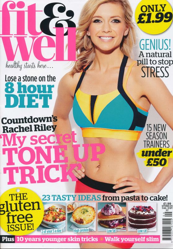 Rachel Riley - Fit and Well Magazine September 2015 Issue