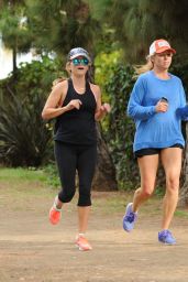 Reese Witherspoon - Morning Run in Brentwood, September 2015