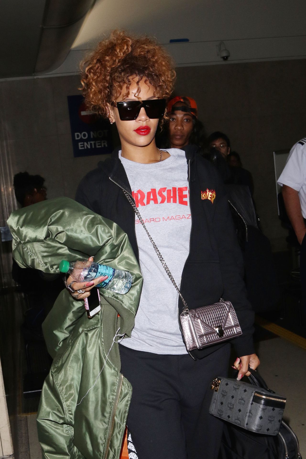 Rihanna Airport Style - Arriving at LAX Airport, September 2015 ...