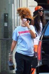 Rihanna Street Style - Out in NYC, September 2015