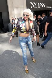 Rita Ora - Jeremy Scott Show at Spring 2016 NY Fashion Week