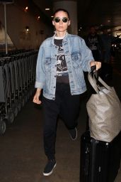 Rooney Mara Airport Style - at LAX, August 2015
