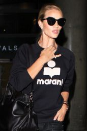 Rosie Huntington-Whiteley Airport Style - LAX in Los Angeles, September 2015