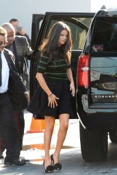 Selena Gomez Arriving at Despierta America! in Miami, September 2015