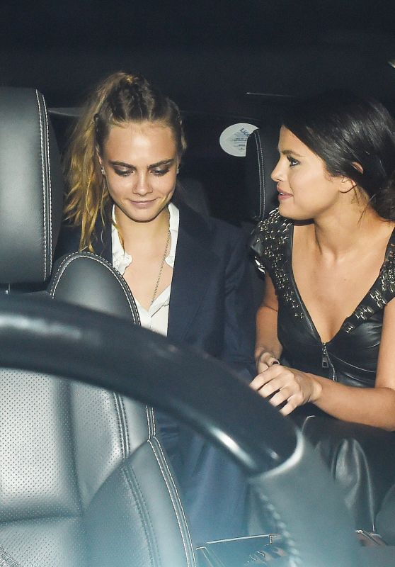 Selena Gomez & Cara Delevingne - Out in London, September 2015 • CelebMafia