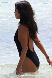 Selena Gomez Hot in Swinmuit at Miami Beach, September 2015