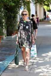 Sharon Stone - Outside The Ivy Restaurant in Los Angeles, September 2015