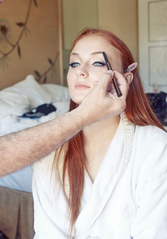 Sophie Turner - WhoWhatWear : Getting Emmys Ready With Games of Thrones Star Sophie Turner