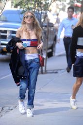 Suki Waterhouse Out in New York City, September 2015