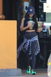 Vanessa Hudgens Leaving Sturbucks in Los Angeles, September 2015