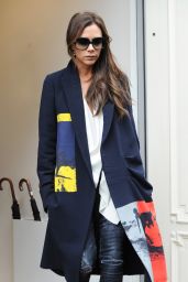 Victoria Beckham Style - Out in London, September 2015