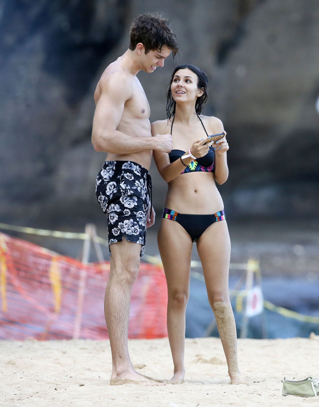 victoria justice in bathing suit