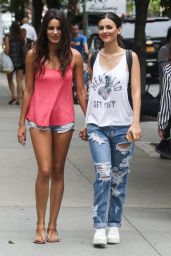 Victoria Justice & Madison Reed - Out in NYC, September 2015