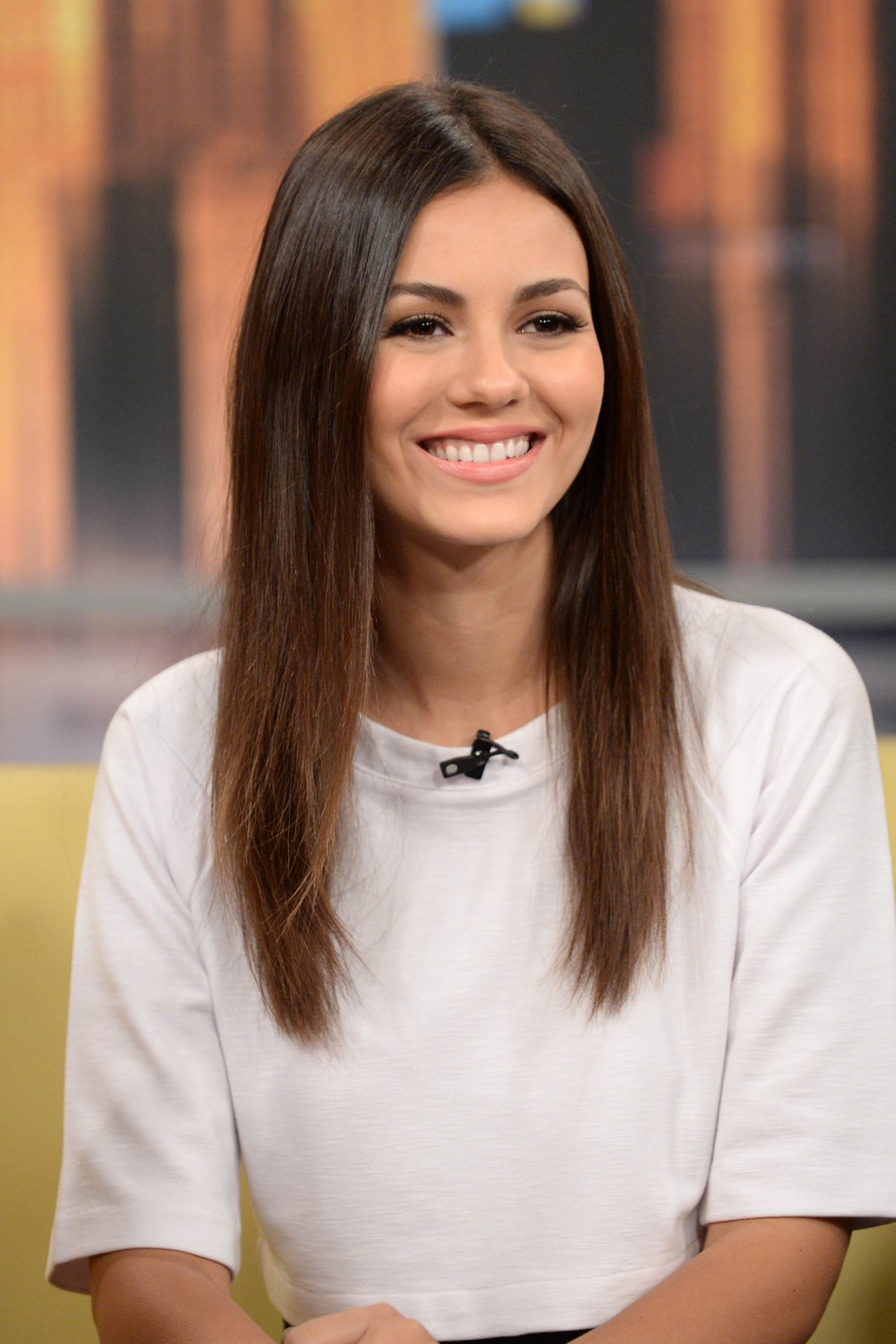 Victoria Justice Tapes an Appearance on 'Good Day New York' in Ne...