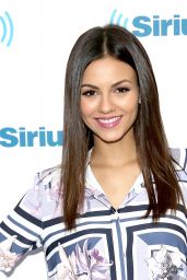 Victoria Justice Visits the SiriusXM Studios in NYC, September 2015