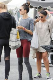 Alessandra Ambrosio - Leaving a Yoga Class in Brentwood, October 2015