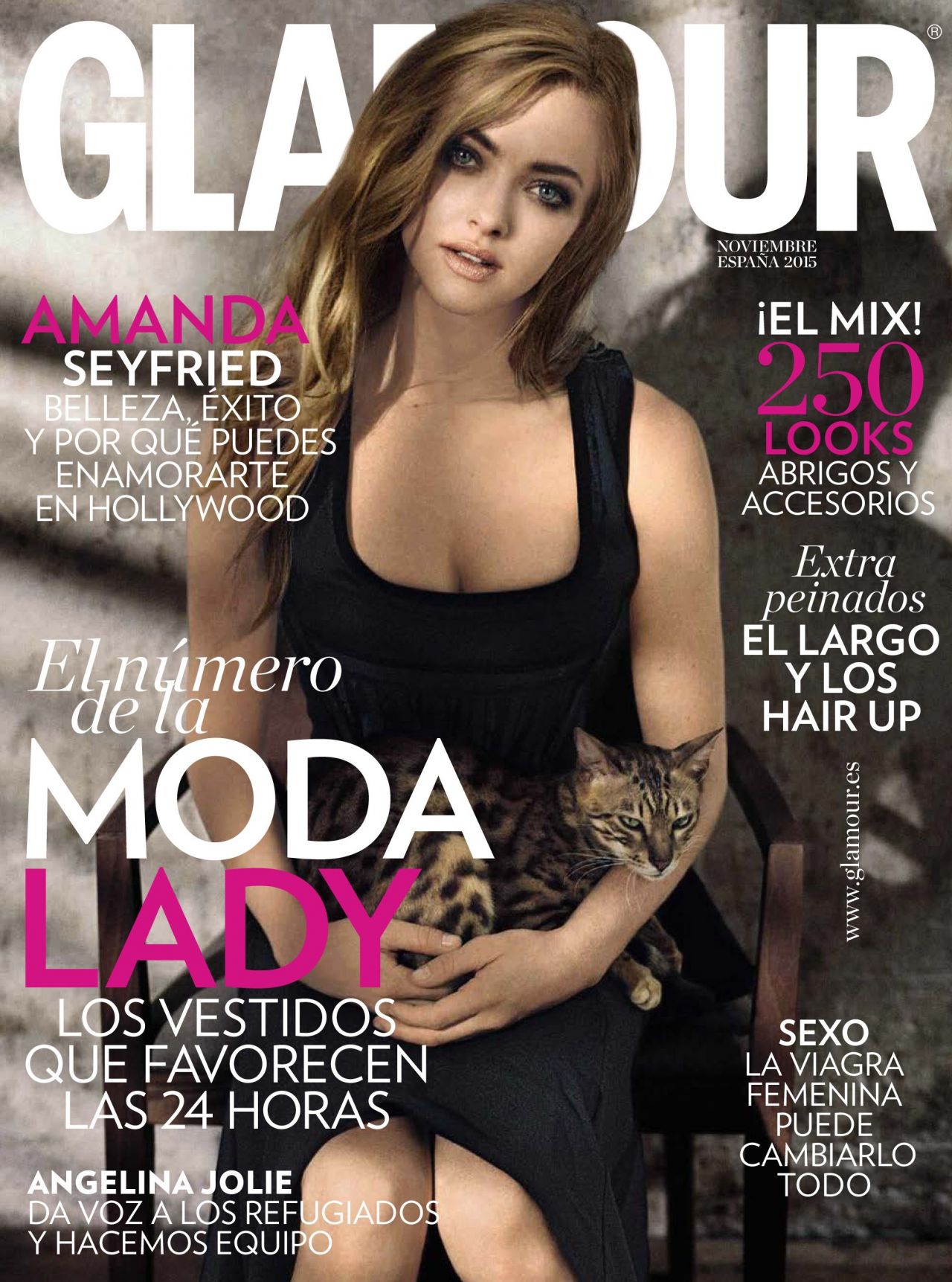 Amanda Seyfried - Glamour Magazine (Spain) November 2015 ...
