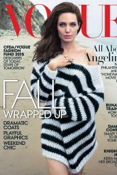 Angelina Jolie - Vogue Magazine November 2015 Cover