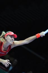 Angelique Kerber – 2015 WTA Finals Round Robin Match in Singapore