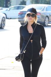 Ashley Benson in Leggigns - Out in Los Angeles, October 2015