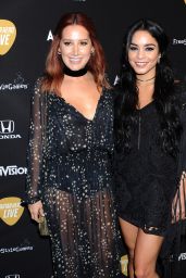 Ashley Tisdale and Vanessa Hudgens - 2015 Guitar Hero Live Launch Party