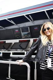 Bar Refaeli - Visits Williams Martini F1- 2015 Formula 1 Russian Grand Prix at Sochi Autodrom