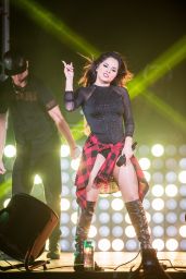 Becky G Performing at the Hard Rock Hotel & Casino in Las Vegas, October 2015
