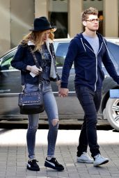 Bella Thorne and Boyfriend Gregg Sulkin Out in Vancouver, October 2015