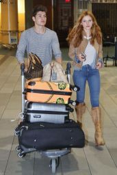 Bella Thorne - Catching a Departing Flight From Vancouver International Airport, October 2015